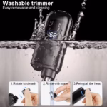 Nose Hair Trimmer Rechargeable Electric Nose Hair Remover Men Eyebrow Hair Shaving Razor Mini Pocket Portable Nose Hair Clipper - Image 5