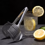 Stainless Steel Kitchen Handheld Orange Lemon Slicer Tomato Cutting Clip Fruit Slicer Onion Slicer KitchenItem Cutter Accessorie - Image 5