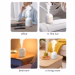 270ML Air Humidifier Cool Mist Aroma Diffuser LED Night Light power-off protect USB Humidificador For Home Office - Image 5