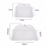 Food Cover Mesh Folding Washable Flies Tables Cover Insect Proof Protective Dish Covers Home Kitchen Storage Accessaries - Image 2
