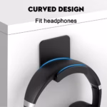 Universal Wall Mounted Headphone Stand Gaming Controller Holder Headset Display Rack Under Desk Hanger Hook For Earphone Bracket - Image 2