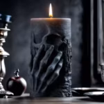 Dark-Themed Skeleton Hand 3D Silicone Candle Mold - HDark-Themed Skeleton Hand 3D Silicone Candle Mold - High-Precision Tool for Candle and Aromatherapy Diy, Reusable Gothic Styleigh-Precision Tool for Candle and Aromatherapy Diy, Reusable Gothic Style - Image 2