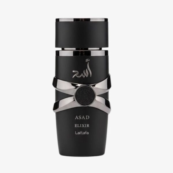 Lattafa Asad Elixir Eau de Parfum 100ml – Long-Lasting Amber Woody Spicy Men’s Fragrance with Tobacco, Cedar & Vanilla Notes | Powerful Masculine Arabic Perfume