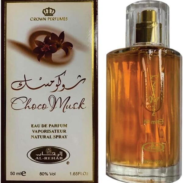 Sapphire's Choice - Choco Musk Eau De Parfum | Perfume for Men and Women | Chocolate and Vanilla Fragrance | 50ml Made in Dubai