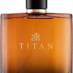 Khadlaj Titan – Citrus, Spicy, Aromatic, Amber – Eau de Parfum Spray Long-Lasting Fragrance for Men, 3.4 Ounce / 100 ml