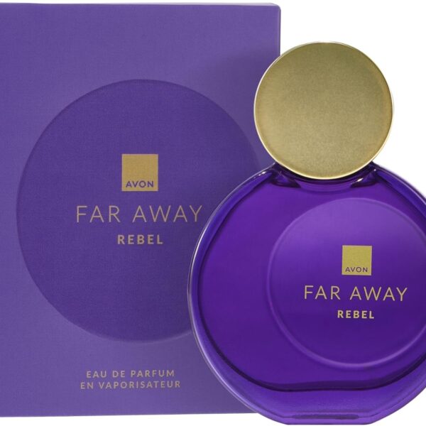Avon Far Away Rebel Eau de Parfum 50ml, Floral and Oriental Scent, Long Lasting Scent, Perfect for Any Occasion, Cruelty Free