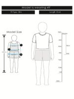 4PCS Girls Ribbed Ruffle Sleeve Summer Tops Set – Soft Cotton Casual T-Shirts - Image 6