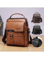 Vintage Vertical Shoulder Bag For Men, Business Casual Shoulder Crossbody Bag Old Money Streetwear Valentine'S Day Phone Bag ,City Bag,Y2k,Fathers Day Gifts