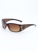 Women's Y2K Floral Embossed Small Square Glasses, Street & Party Eyewear, Vintage Boho, For Summer Beach, Music Festival, Travel, School - Image 5