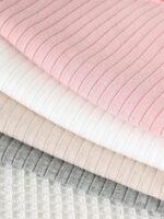 4PCS Girls Ribbed Ruffle Sleeve Summer Tops Set – Soft Cotton Casual T-Shirts - Image 5