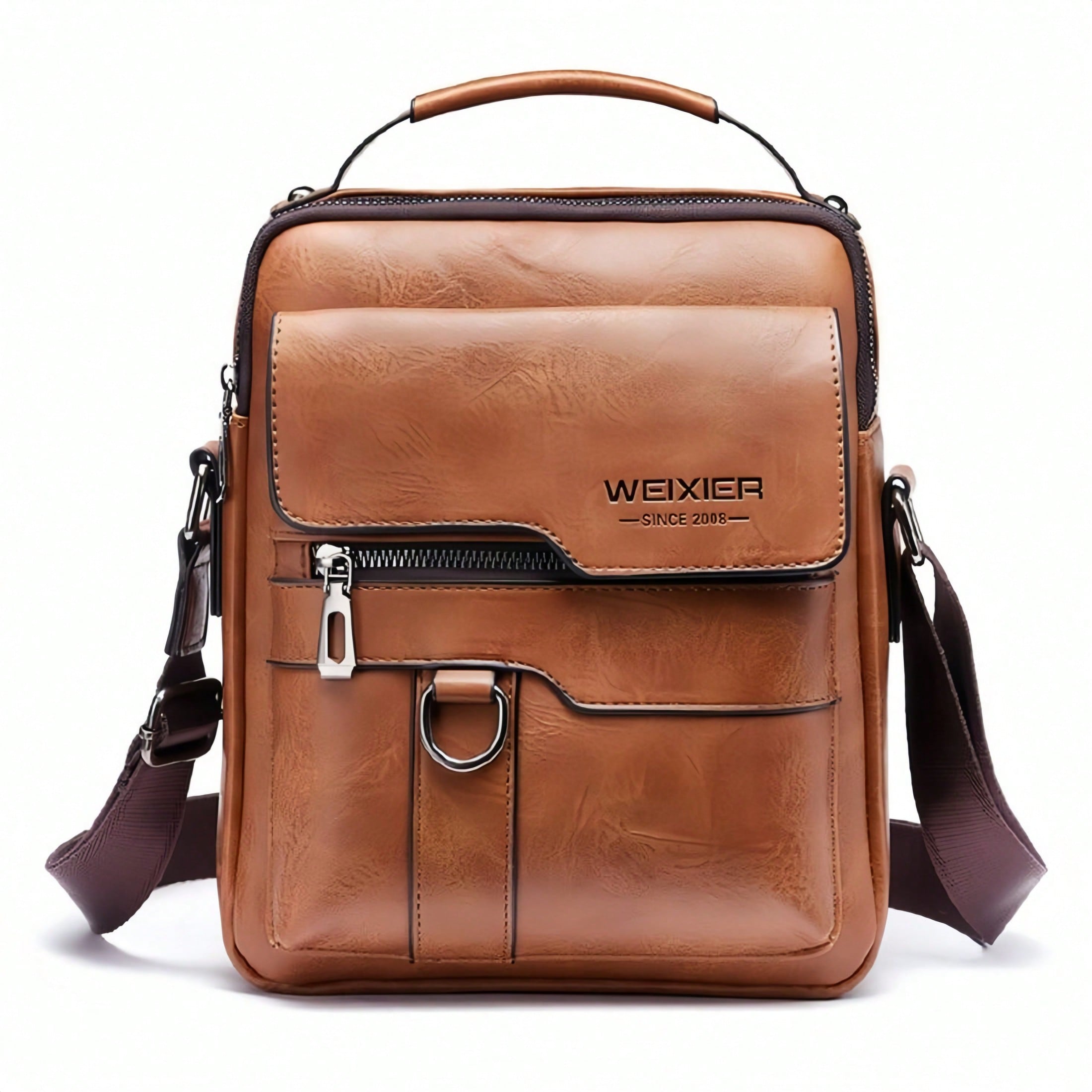 Vintage Vertical Shoulder Bag For Men, Business Casual Shoulder Crossbody Bag Old Money Streetwear Valentine'S Day Phone Bag ,City Bag,Y2k,Fathers Day Gifts - Image 4