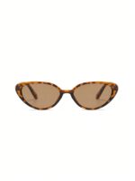 1 Pair Unisex Leopard Print Cat Eye , Bohemian Style Fashion Glasses, Suitable For Vacation, Travel, Beach, Elegant Design - Image 2