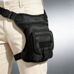 Motorcycle Riding Leg Bag, Construction Work Tactical Multi-Function Waist Bag, Men's Large Capacity Casual Sports Camouflage Backpack, Outdoor Waist Bag, Sports Waist Bag, Men's Outdoor Waist Bag, Large Waist Bag, Suitable For Daily Riding, Camping, Hiking, Hunting, Fishing