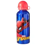 Marvel Spider-Man Aluminium Bottle Water Drink Children Back to School Blue