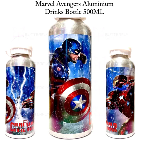 Avengers Drinks Bottle Children Kids Back to School Water Drinks Bottle 500ml