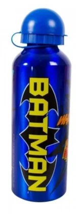 BATMAN CHILDREN KIDS ALUMINIUM DRINK BOTTLE JUICE WATER TRAVEL FLASK SCHOOL - Image 7