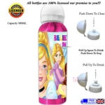 KIDS DRINK BOTTLE ALUMINIUM SCHOOL WATER BOTTLE AVENGERS BATMAN SPIDERMAN 500ML - Image 9