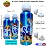 KIDS DRINK BOTTLE ALUMINIUM SCHOOL WATER BOTTLE AVENGERS BATMAN SPIDERMAN 500ML - Image 5