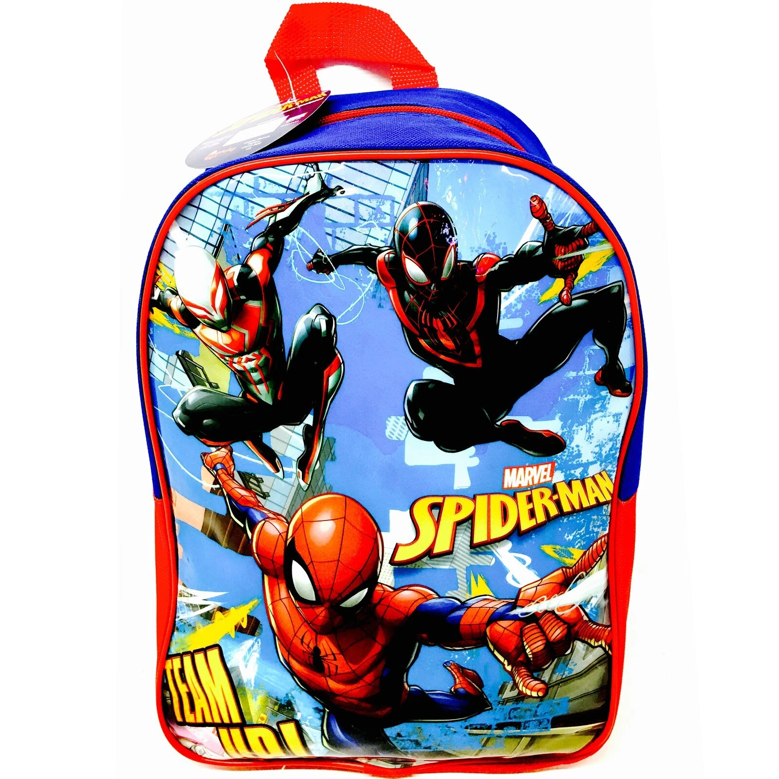 s-l1600 (56) Spider Man Arch School Bag Backpack Rucksack Back To School Kids Children Bag - Image 1