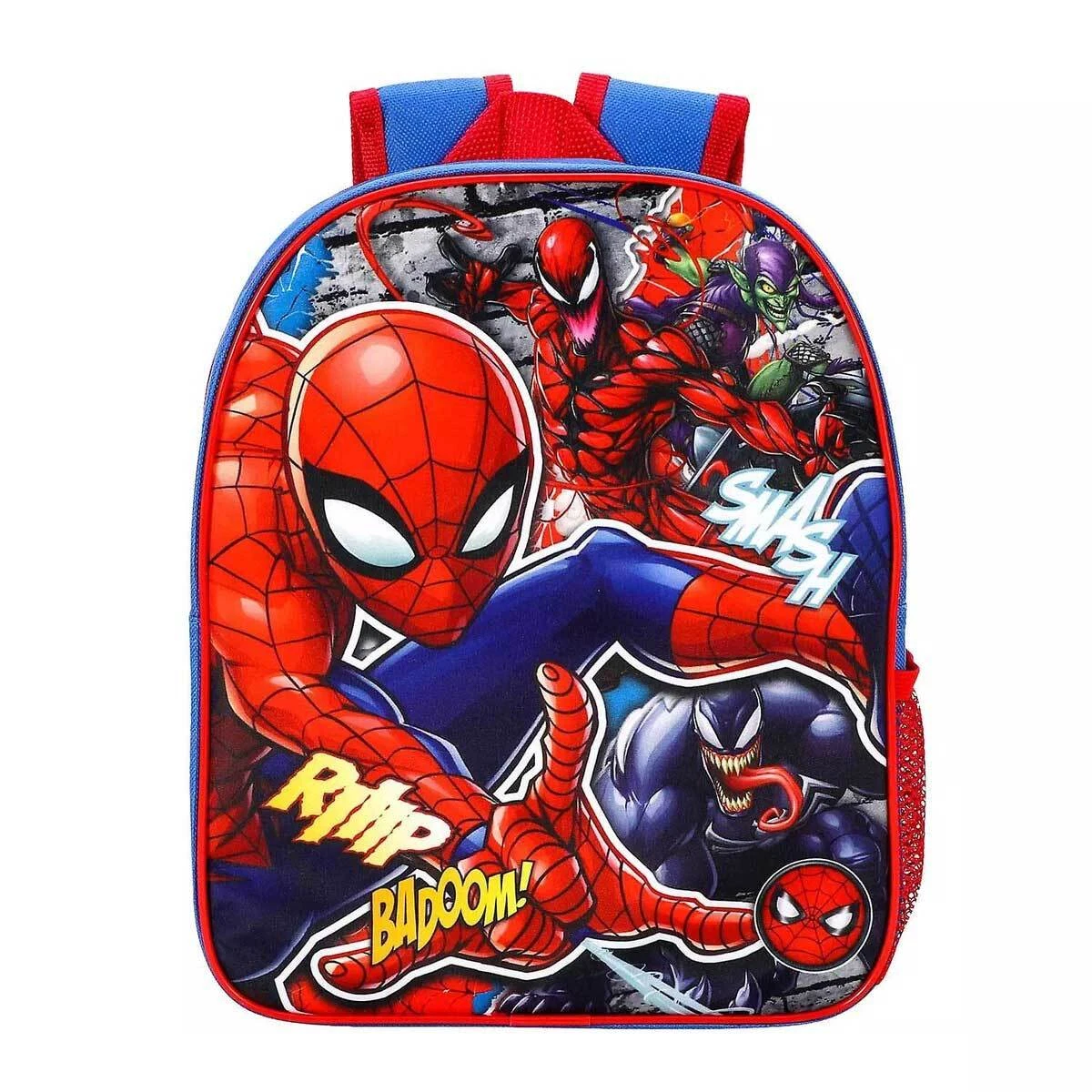 s-l1600 (57) Spider-Man Kids Rucksack - Back To School Marvel - Image 1