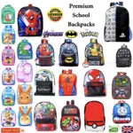 Kids Childrens School Backpack Roxy Premium Deluxe Rucksack Back To School Bag - Image 8