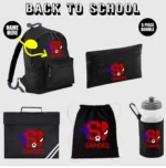 Personalised Spider Man Backpack, Custom Name, Kids Back To School Essentials - Image 5