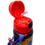 Back to School 600ml Kids Aluminium Flask Push Button Water Bottle for School - Image 6