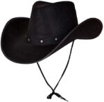 Pack of 3 Adult Cowboy Hats – Unisex Western Rodeo Fancy Dress Set - Image 3