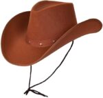 Pack of 3 Adult Cowboy Hats – Unisex Western Rodeo Fancy Dress Set - Image 4