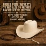 Cowboy & Cowgirl Hat Set with Bandanas – Pack of 2 Unisex Western Costume Hats - Image 4