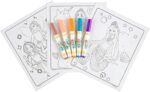 CRAYOLA Barbie Color Wonder Mess-Free Colouring Set – 18 Pages & 5 Markers - Image 4