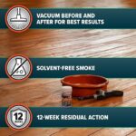 NOPE! Flea Smoke Bombs for Home – 4-Pack, Non-Staining Pest Treatment for Fleas & Crawling Insects - Image 4