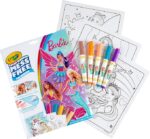 CRAYOLA Barbie Color Wonder Mess-Free Colouring Set – 18 Pages & 5 Markers - Image 2