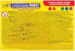CRAYOLA Washable Project Paint 6 Count – Classic Colours for Kids - Image 3