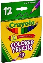 CRAYOLA Coloured Pencils 12 Count – Assorted Colours, Durable Pencils for Kids - Image 2