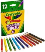 CRAYOLA Coloured Pencils 12 Count – Assorted Colours, Durable Pencils for Kids - Image 4