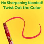 CRAYOLA Coloured Pencils 24 Count – Pre-Sharpened Colouring Pencils for Kids - Image 3