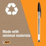 BIC Cristal Original Ballpoint Pens Pack of 50 – Black Medium Point Pens - Image 4