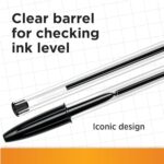 BIC Cristal Original Ballpoint Pens Pack of 50 – Black Medium Point Pens - Image 2