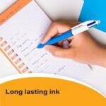 BIC 4 Colours Original Retractable Ballpoint Pens Pack of 3 – Multicolour Pens - Image 4