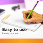 BIC Matic Fun Mechanical Pencils Pack of 5 – HB 0.7mm Retractable Pencils - Image 2