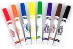 CRAYOLA MyFirst Washable Markers – Assorted Colours, Pack of 8, Easy-Grip Markers for Toddlers - Image 2