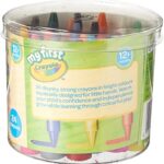 CRAYOLA Jumbo Crayons – Assorted Colours, 16 Count, Toddler Crayons