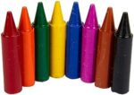 CRAYOLA MyFirst Jumbo Crayons – Assorted Colours, 8 Count, Easy-Grip Crayons for Toddlers - Image 3