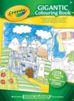 CRAYOLA Gigantic Colouring Book – 128 A4 Pages for Kids Aged 3+