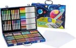 CRAYOLA Inspiration Art Case – 140-Piece Tie-Dye Colouring & Drawing Set for Kids