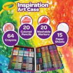 CRAYOLA Inspiration Art Case – 140-Piece Tie-Dye Colouring & Drawing Set for Kids - Image 2
