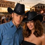 Black Cowboy Hat for Men & Women – Western Fancy Dress Festival Hat - Image 4