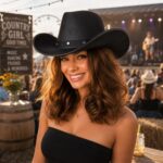 Black Cowboy Hat for Men & Women – Western Fancy Dress Festival Hat - Image 2