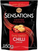 Walkers Sensations Thai Sweet Chilli Coated Peanuts – 150g, Sweet & Spicy Sharing Snack - Image 5